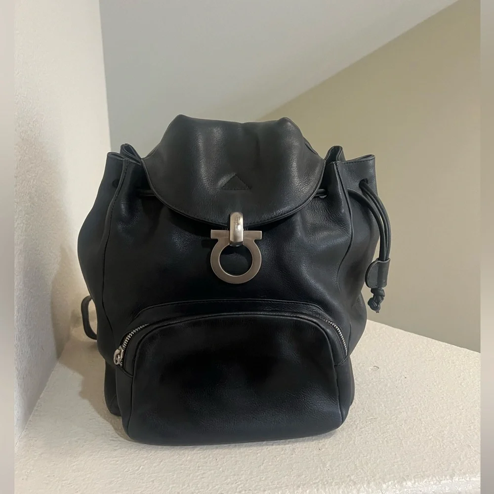バッグ Ferragamo Gancini Mini Backpack Black Salvatore Ferragamo | Bags | Salvatore Ferragamo Gancini Mini
